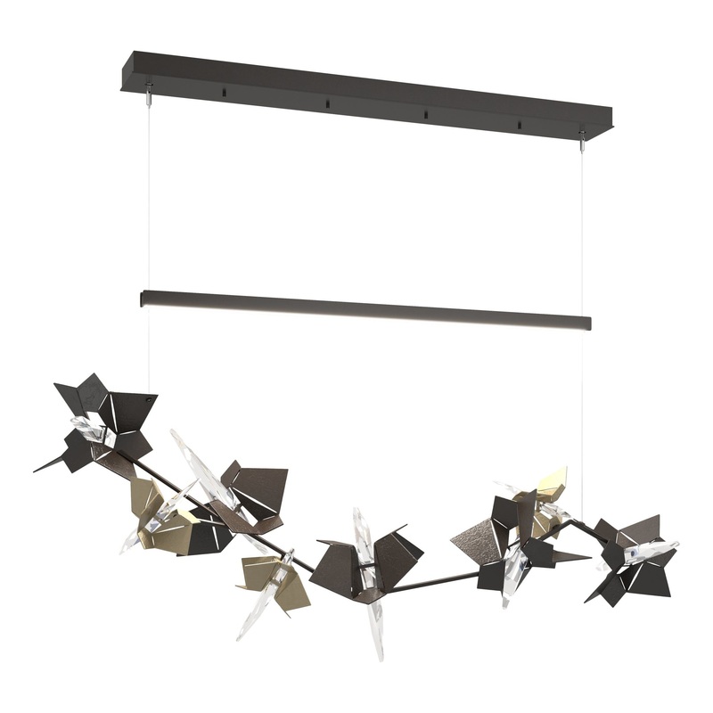 Belladonna LED Pendant Oil Rubbed Bronze Soft Gold