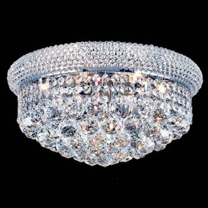 Empire 8-Light Flush Mount Chrome