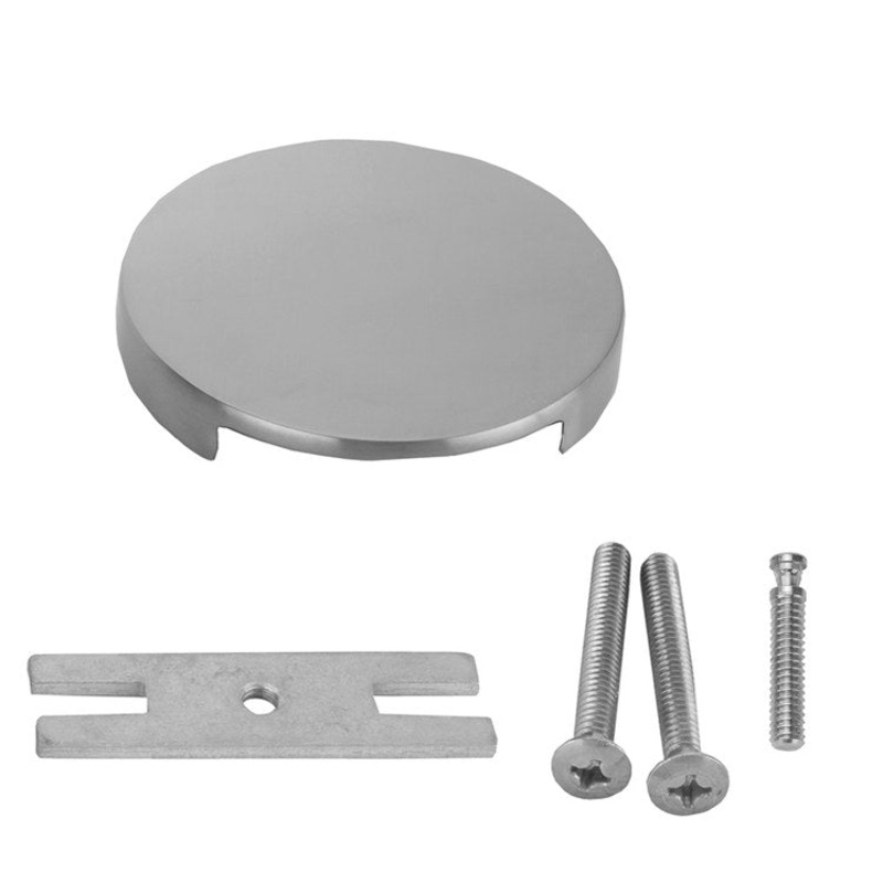 Faceplate Concealed Mount Round Overflow Caramel Bronze for Waste & Overflow 3-1/4 Inch