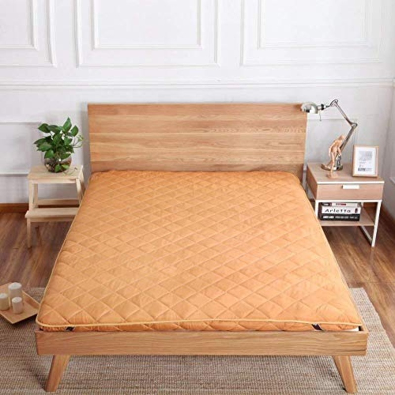 Huan Traspirante Tatamifalte futon Materasso Tatami Spessa, Doppio Giapponese Schlafpad Terreno soffice futon Materasso Spessore 7 Centimetri (Colore : C, Size : 180x200cm(71x79inch))