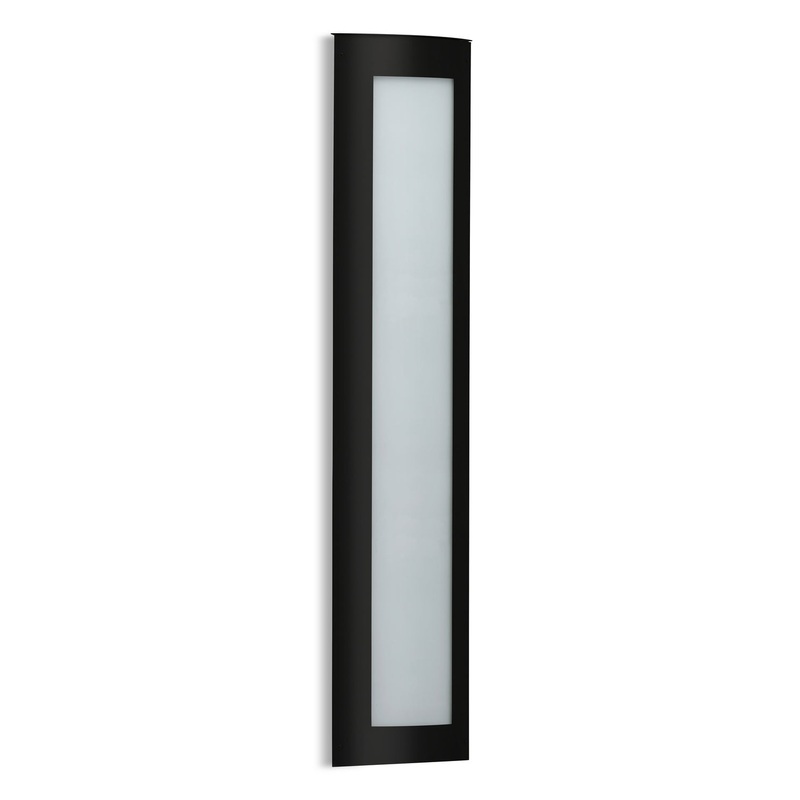 LED Outdoor Wall Sconce from the Expo Collection in Black Finish by Besa