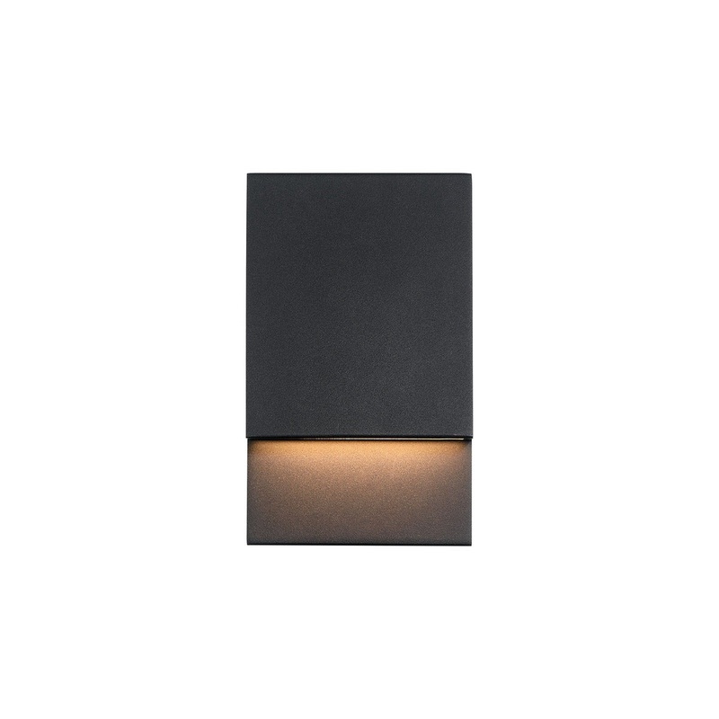 Nanton 9″ Outdoor Wall Mount Black