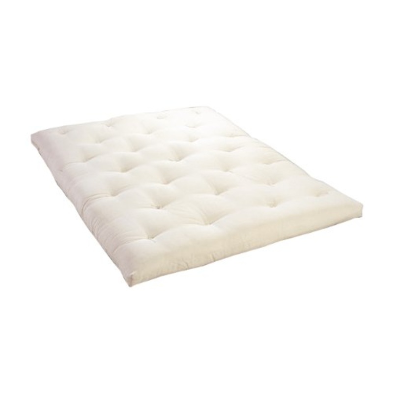 Vivere Zen – Futon in Lana bio certificata 14 cm (5 Falde) – Misura 80×200 cm