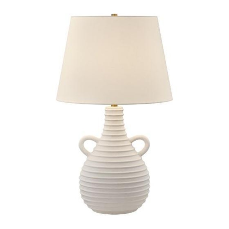 Adrian 1-Light Table Lamp White