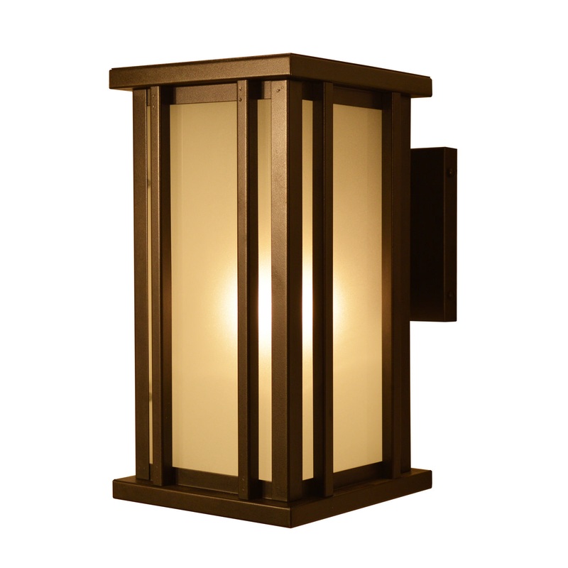 Arroyo GLB-6F-BZ Glencoe One Light Wall Mount Bronze