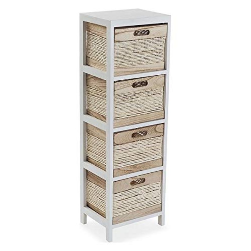 BigBuy Home Cassettiera (24 x 96 x 30 cm)