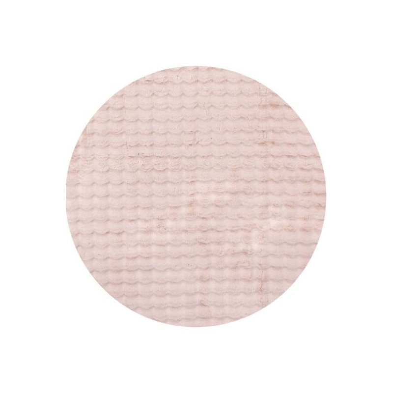 Bubble Blush Round Washable Rug by Rug Culture-150X150CM – ROUND