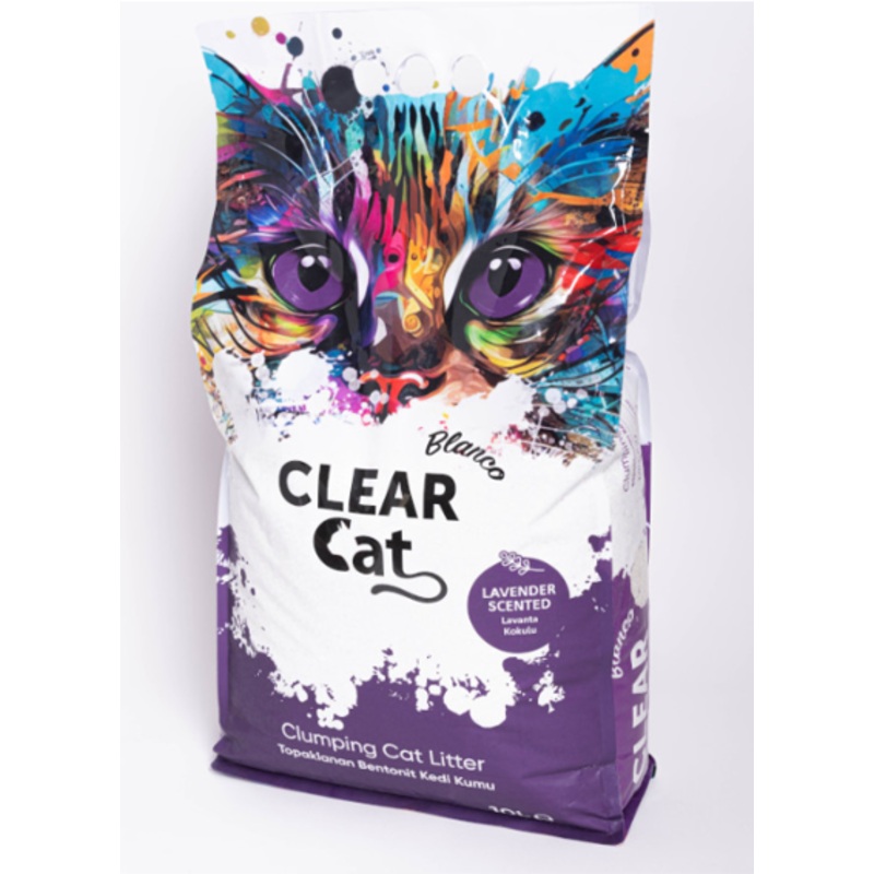 ClearCat Blanco Cat Litter  Lavender 10L