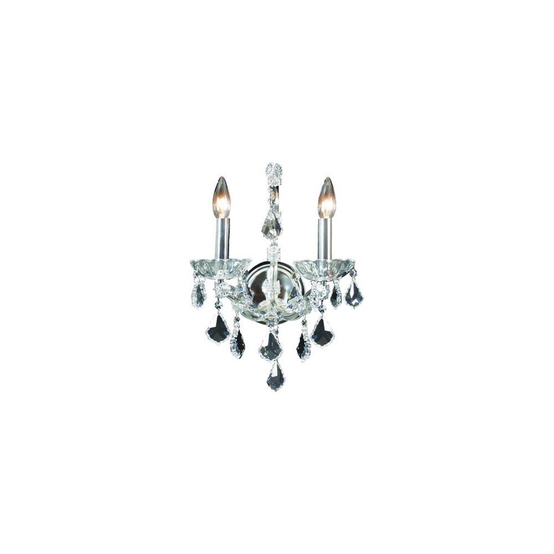 Maria Teresa Classic 2-Light Wall Sconce Gold