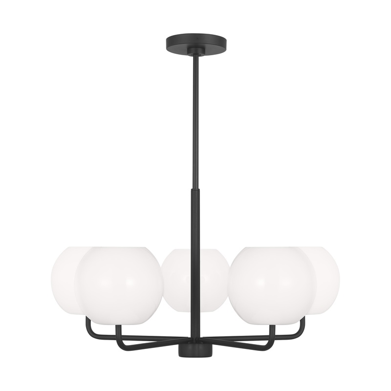 Rory Medium Chandelier Midnight Black LED Bulb(s) Included