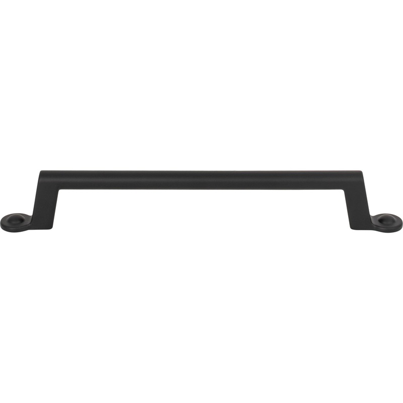 Atlas Homewares Bradbury Pull 6 5/16 Inch (c-c) Matte Black