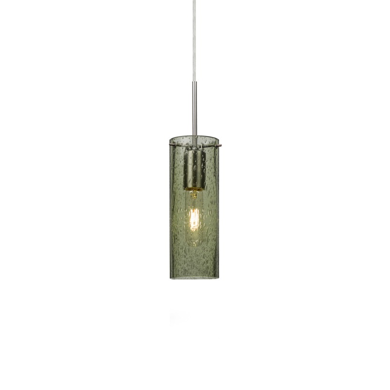 Besa 1JC-JUNI10MS-SN Juni One Light Pendant Satin Nickel