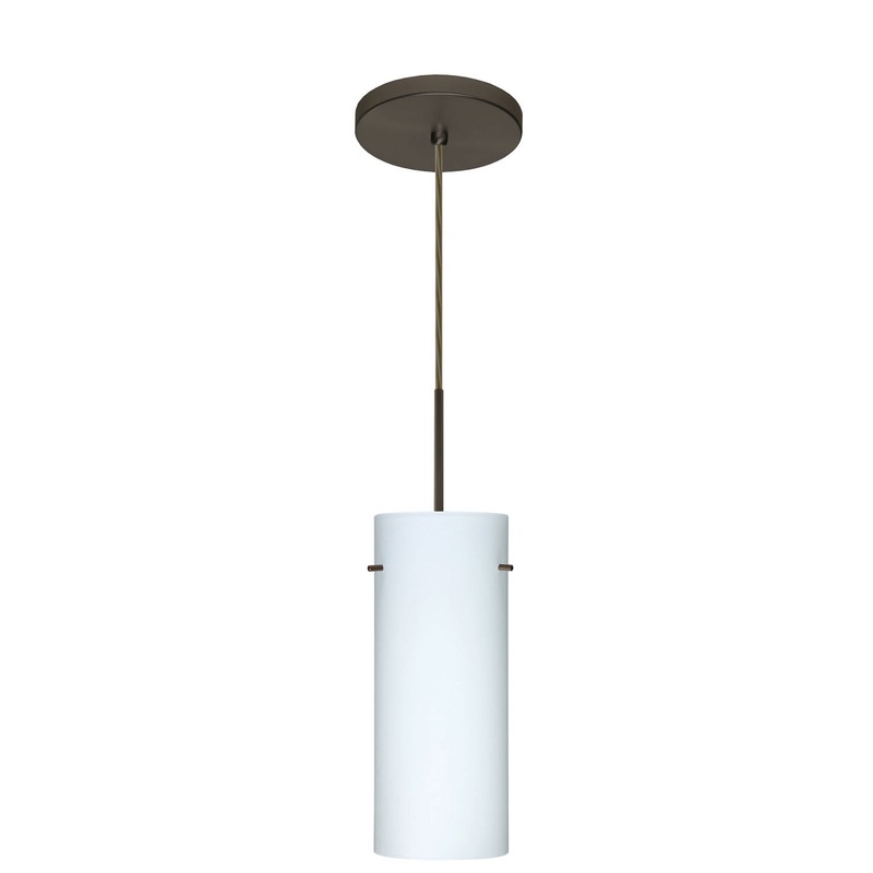 Besa 1JT-412307-BR Stilo One Light Pendant Bronze