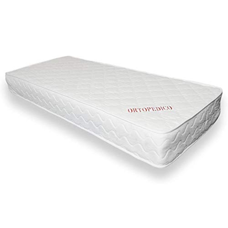 Europrimo Materasso Piazza e Mezzo Ortopedico a Molle Bonnel Misura 120×190 Alto 20 CM Anallergico, Antiacaro, Traspirante Made in Italy