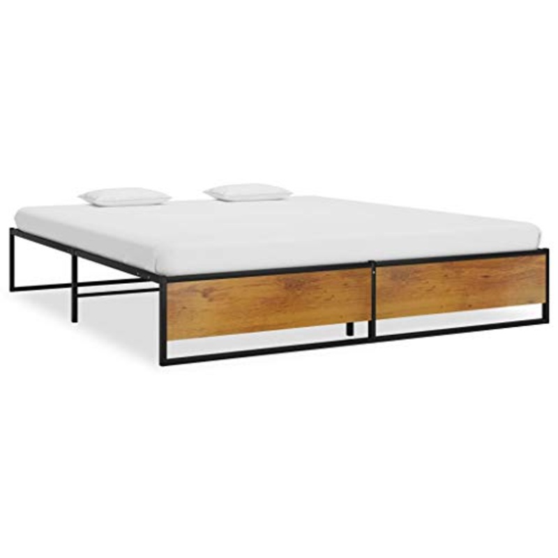 FAMIROSA Giroletto Nero in Metallo 180×200 cm-4818