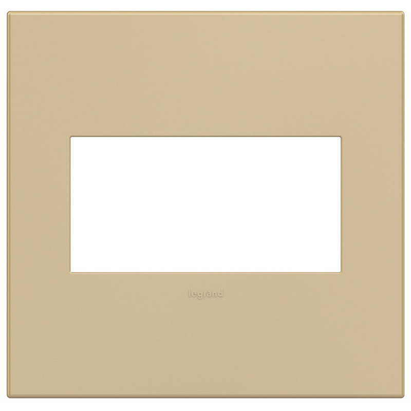 Gang Wall Plate from the Adorne Collection in Golden Sands Finish by Legrand
