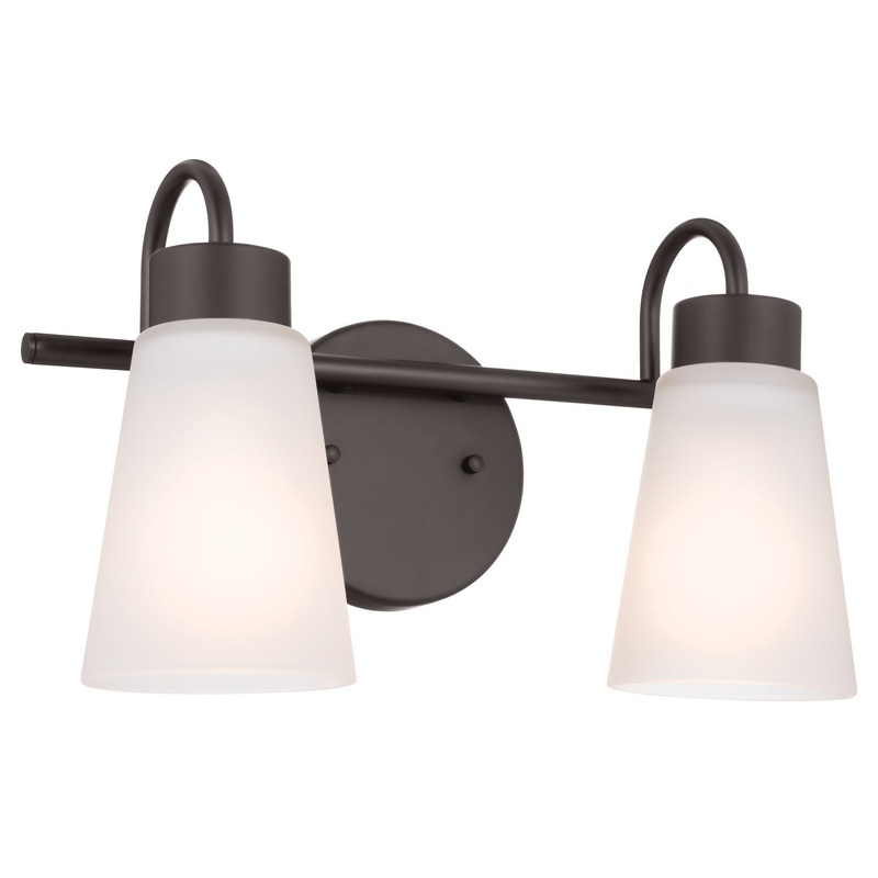 Kichler 55125OZ Two Light Bath, Olde Bronze