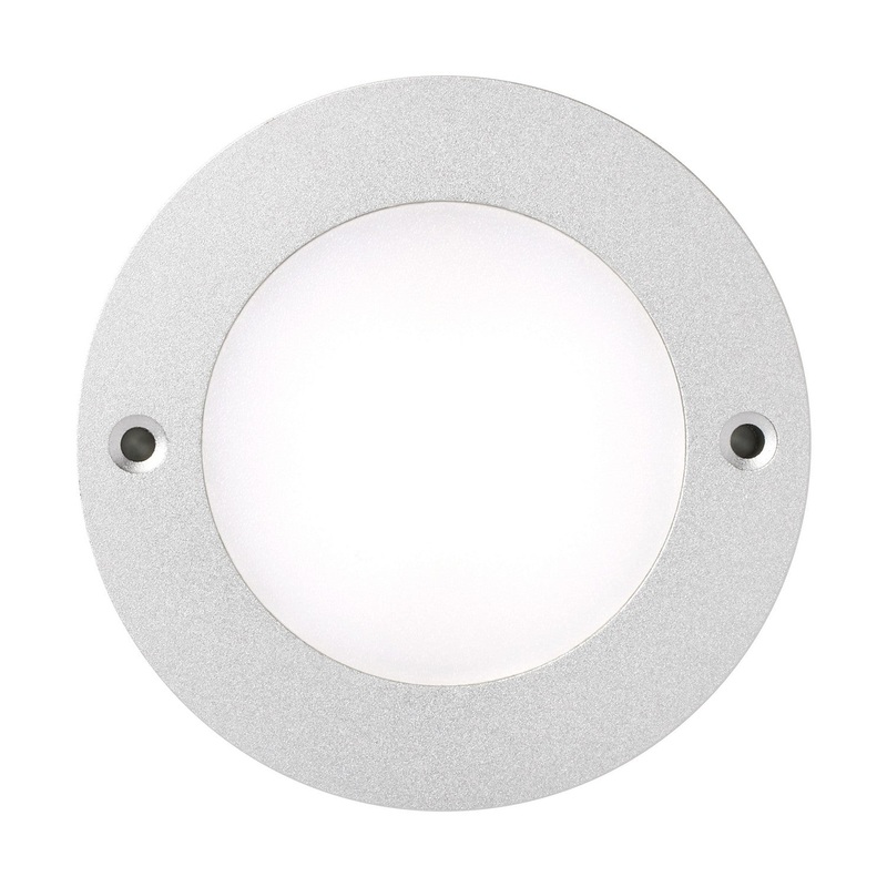 LED Disk Light from the Disk Lighting Collection in Brushed Nickel Finish by Generation Lighting.