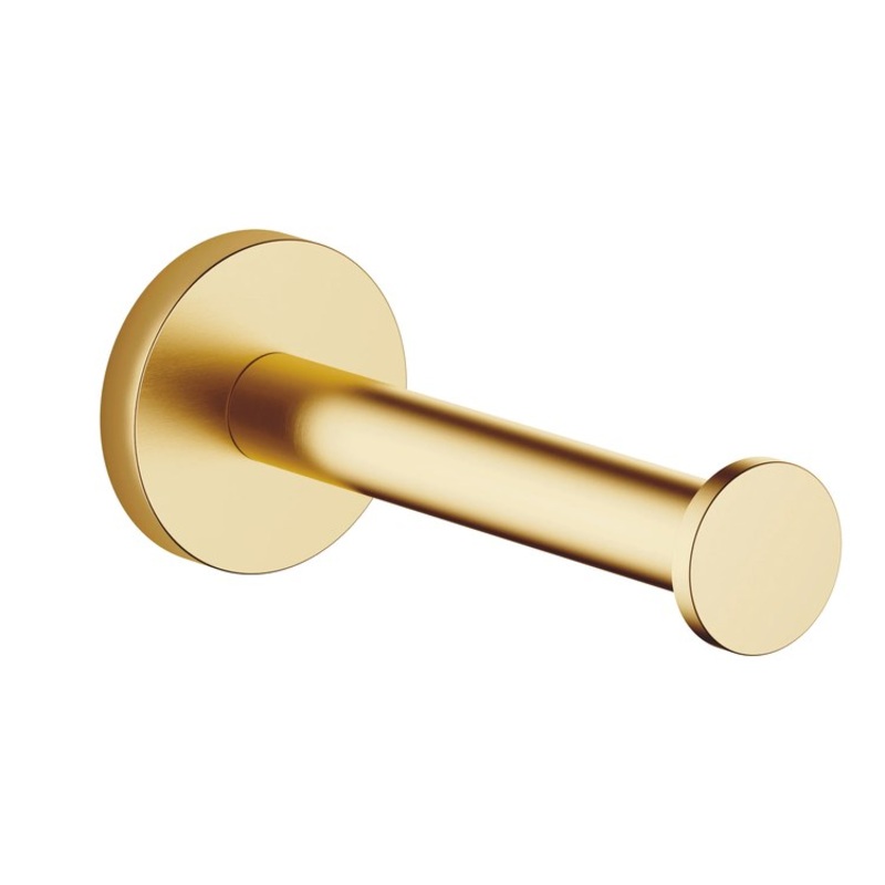 Toilet Paper Holder TARA Reserve Brushed Durabrass 5-1/4 Inch Wall Mount