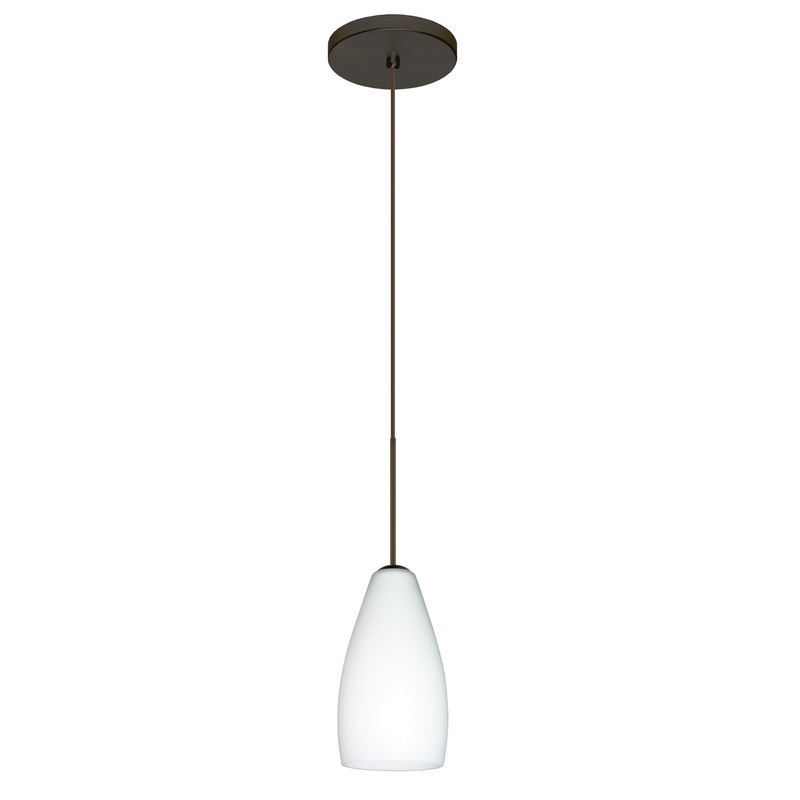 Besa 1XT-719807-LED-BR Karli One Light Pendant Bronze