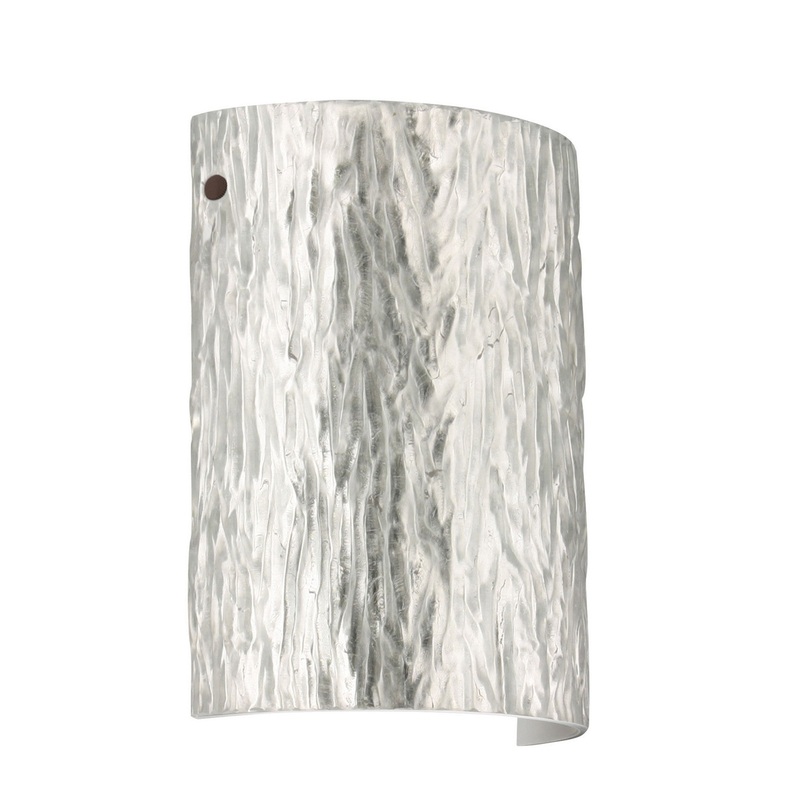 Besa 7090SF-LED-BR Tamburo One Light Wall Sconce Bronze