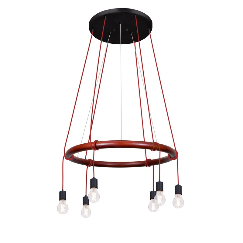 Besa CIRQUE-120V-EDIL-RD Cirque LED Pendant