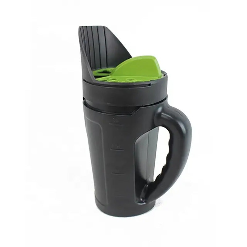 Green with Black Premium Garden Seeder – Versatile Seed and Salt Spreader