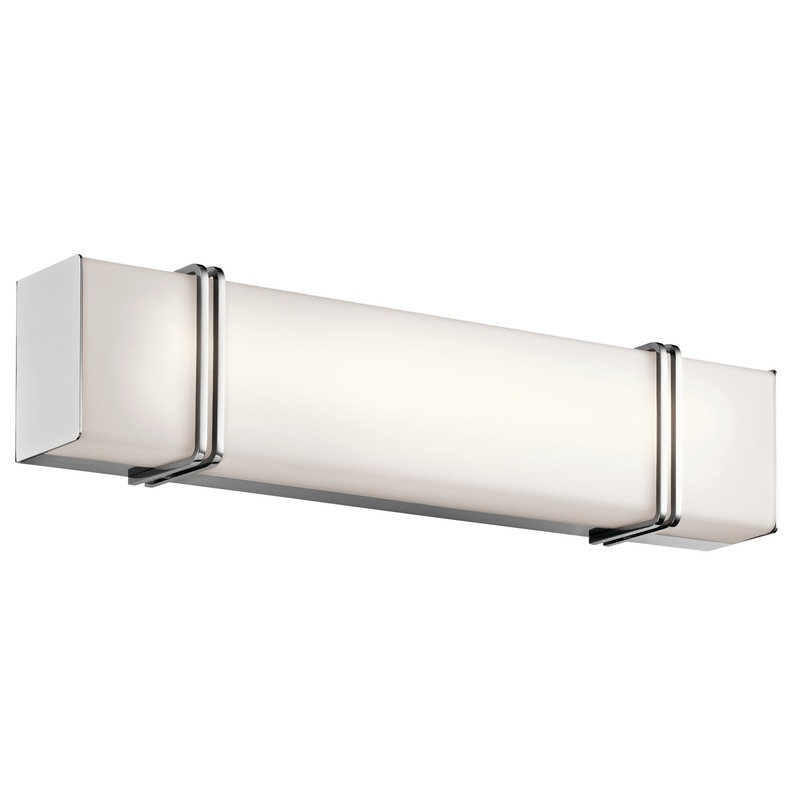 Kichler 45838CHLED LED Linear Bath, Chrome