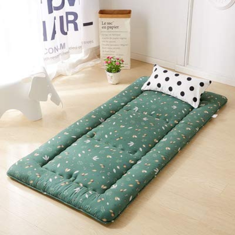 ZCBYBT Materassi a Pavimento Morbido e Spesso Tappetini Antiscivolo Confortevoli Materassi futon in Stile Giapponese Studente Dormitorio Studente Le camere da Letto Pieghevole,E