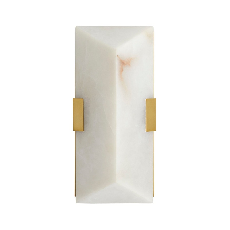 Arteriors 49109 Jenks Two Light Wall Sconce White