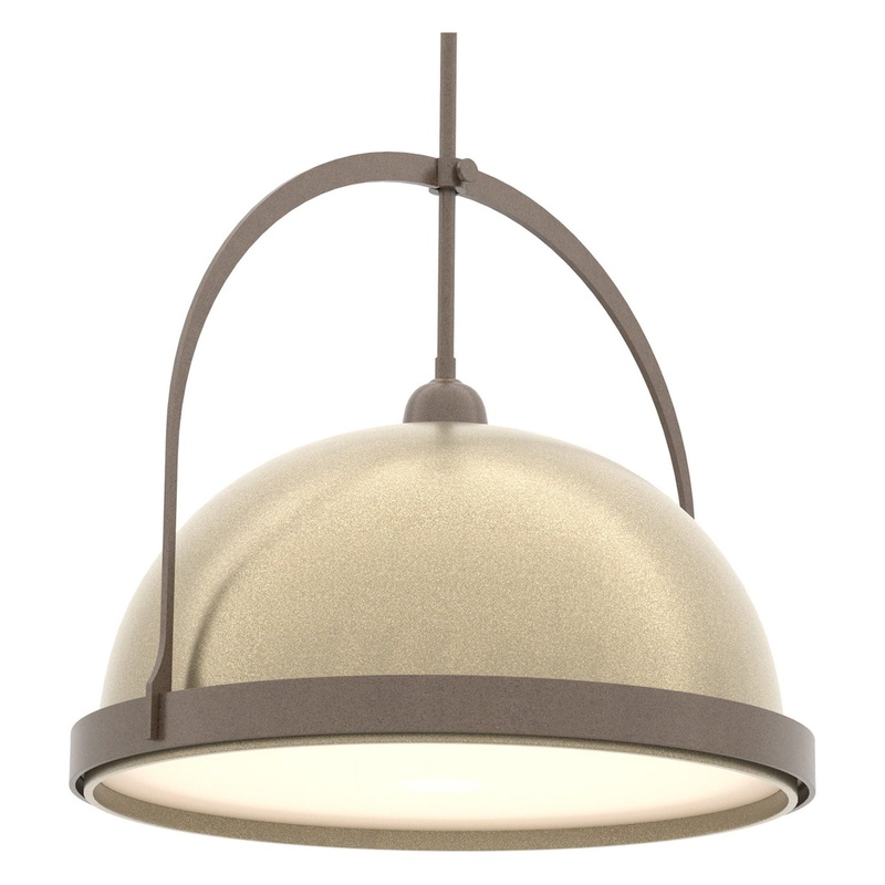 Atlas Large Pendant Bronze Soft Gold