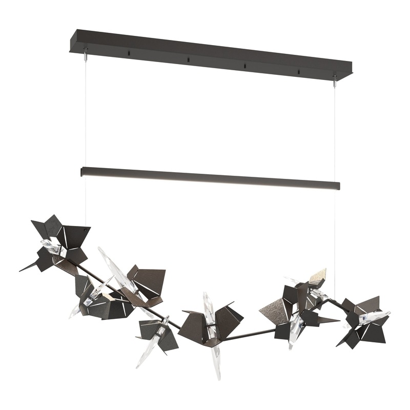 Belladonna LED Pendant Oil Rubbed Bronze Natural Iron