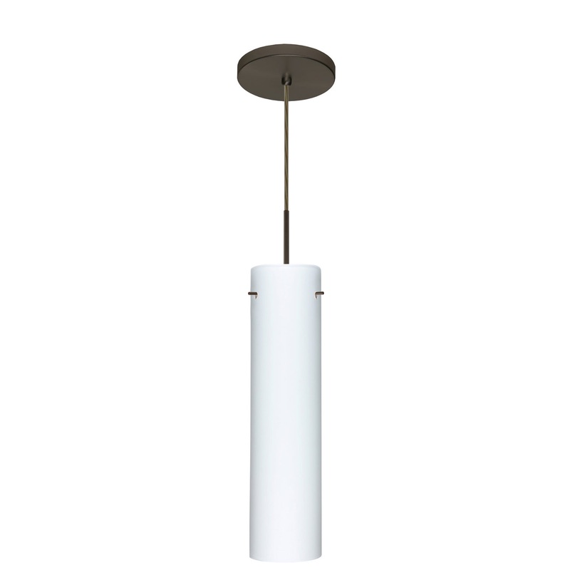 Besa 1JT-722407-LED-BR Stilo One Light Pendant Bronze