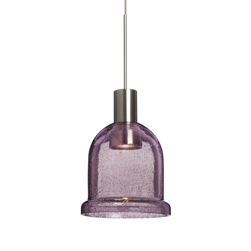 Besa X-KIBAPL-LED-SN Kiba LED Pendant Satin Nickel