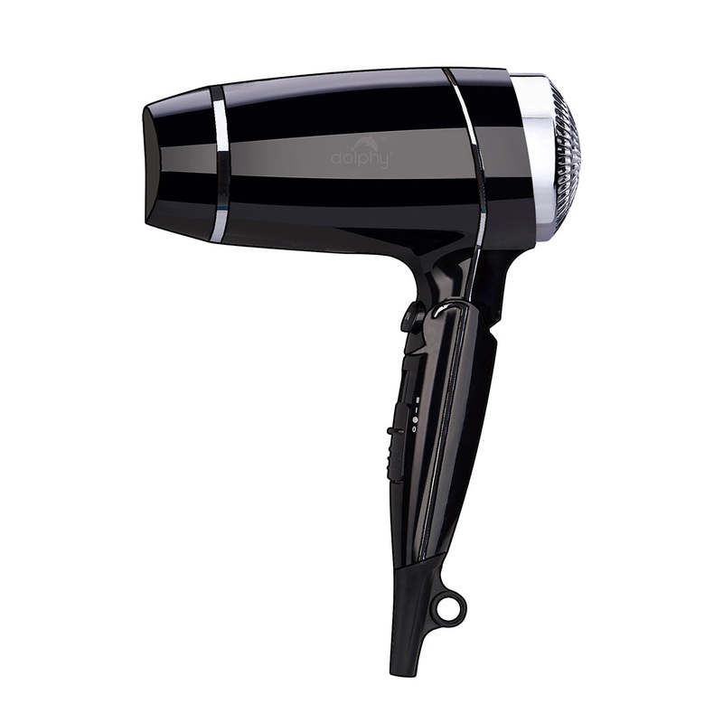 Foldable Hair Dryer 1875W – Black
