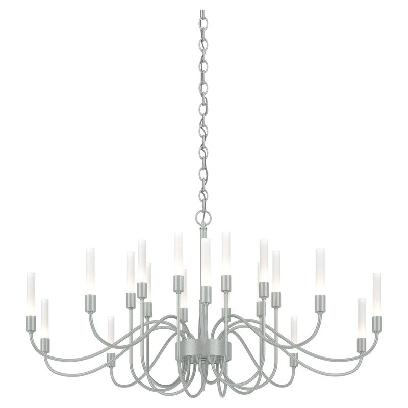 Lisse 20-Arm Chandelier Vintage Platinum
