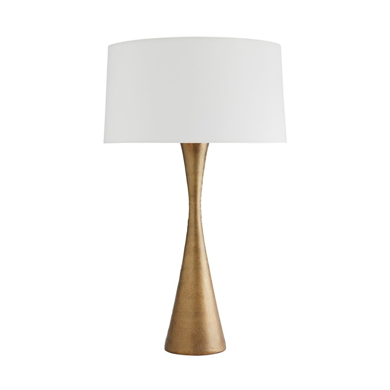 One Light Lamp from the Narsi Collection in Antique Brass Finish by Arteriors