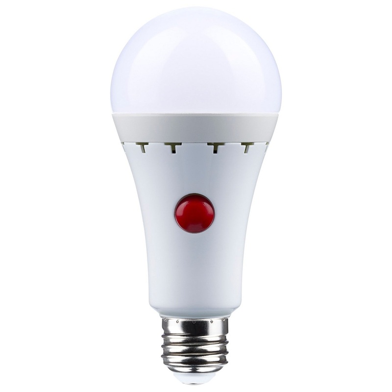 8 Watt A21 LED – 3000K – Medium Base – 120 Volt – 80 CRI – Battery Backup Light Bulb by Satco