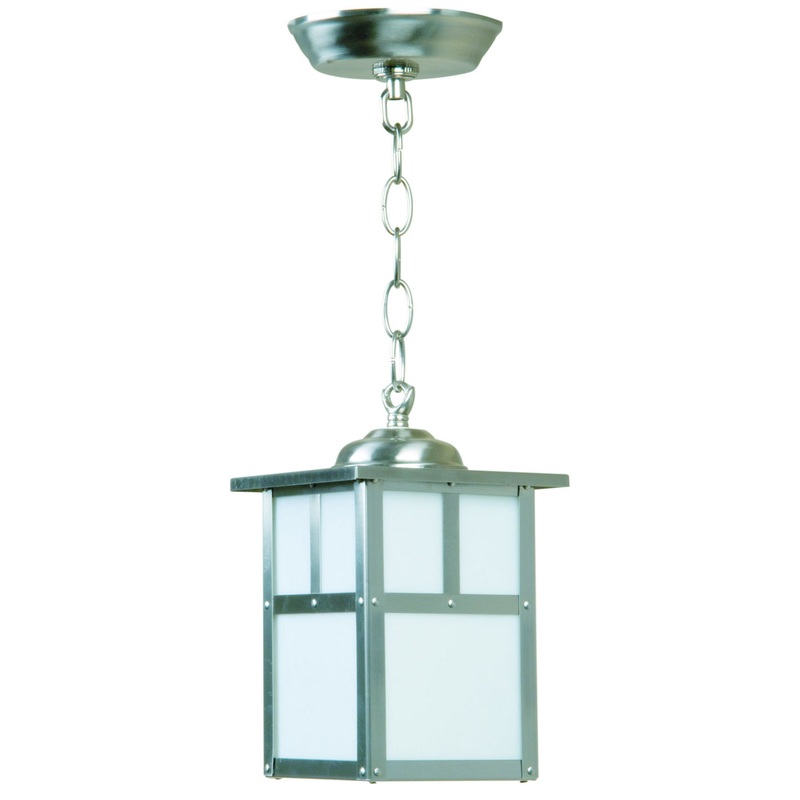 Craftmade Z1841-SS Mission One Light Pendant Stainless Steel (Discontinued)