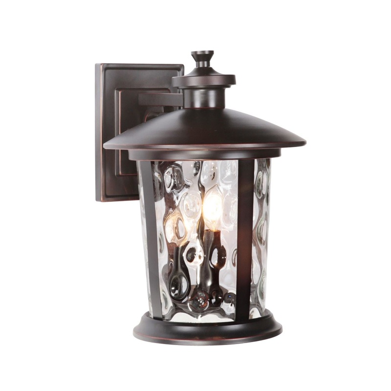Craftmade Z7124-OBG Summerhays Three Light Wall Mount Oiled Bronze Gilded (Discontinued)