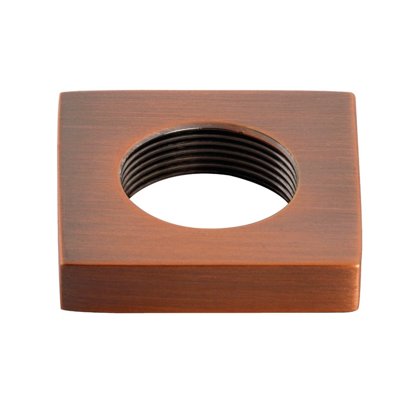Executive KSHF295QLLAC Handle Flange, Antique Copper