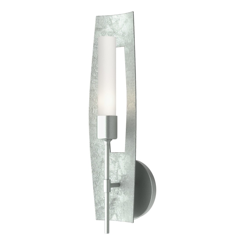 Passage 1-Light Sconce Vintage Platinum Frosted Glass (FD)
