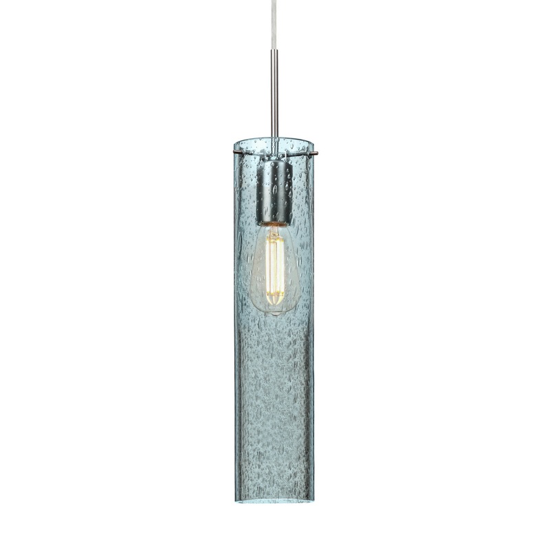 Besa 1JC-JUNI16BL-EDIL-SN Juni One Light Pendant Satin Nickel