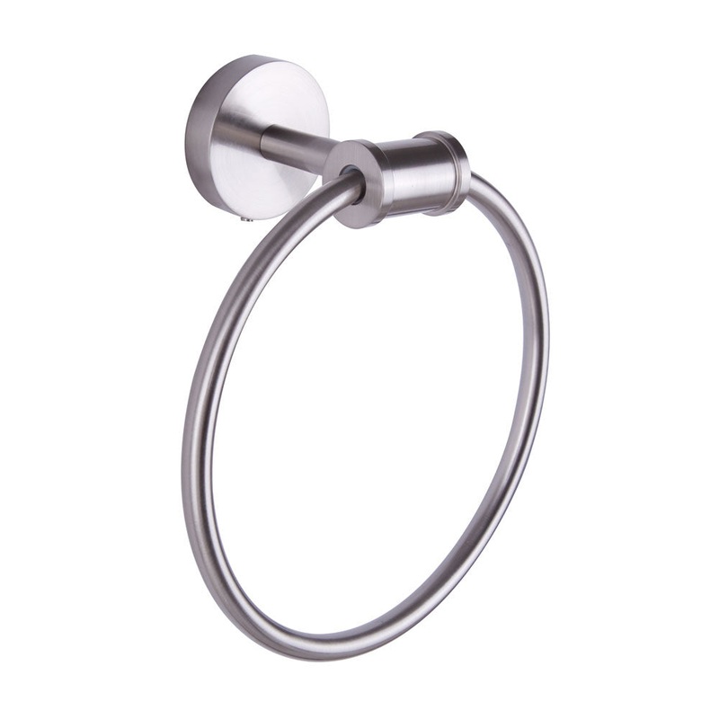 Canarm BA102A07BN Carson Towel Ring Brushed Nickel