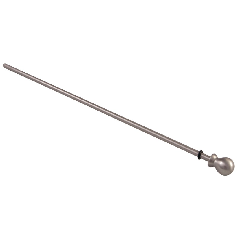 KSPR2978 Brass Pop-Up Rod, Brushed Nickel
