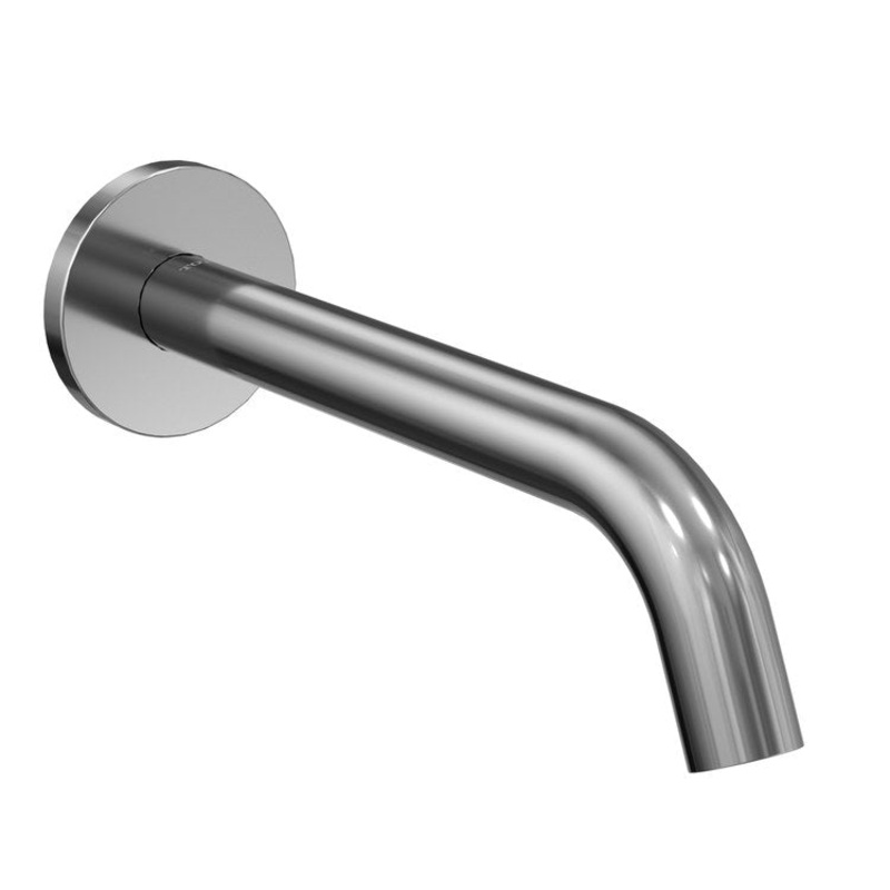 Lavatory Faucet Helix Touchless Wall Mount AC System 0.08GPC ADA Polished Chrome 0.5 Gallons per Minute