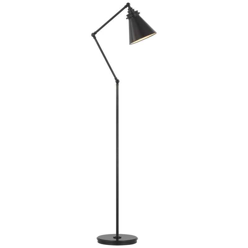 LED Floor Lamp from the Parkington Collection in Bronze Finish by Visual Comfort Signature