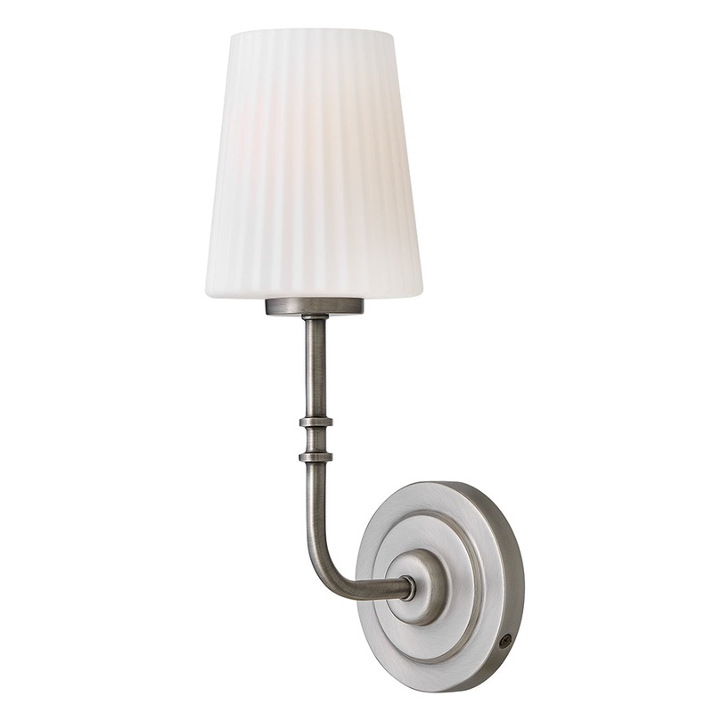 McKenna Medium Single Light Sconce Antique Nickel