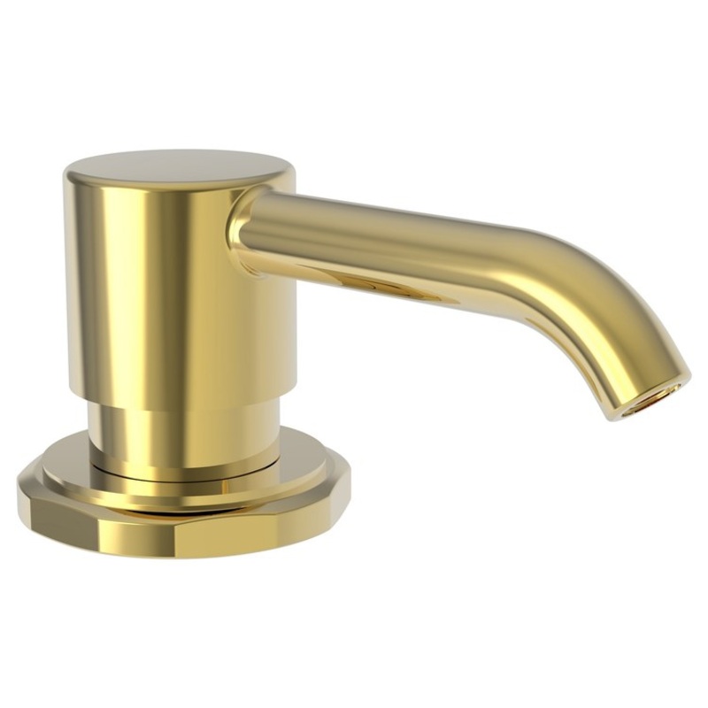 Soap Dispenser Heaney Polished Gold PVD Deck Mount Brass Pump