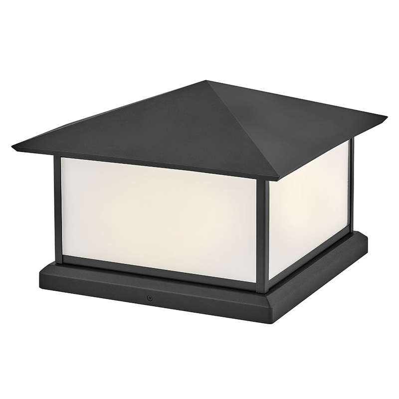 Walter Large Pier Mount Lantern Textured Black 10W / 120V Bulb(s) – Not Included